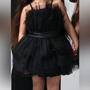 Petite Hailey Black Dress